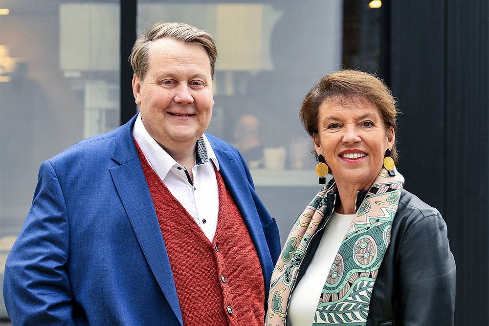 Dubbelgesprek Koen Dejonckheere en Hilde Laga, CEO en voorzitter bij Gimv
