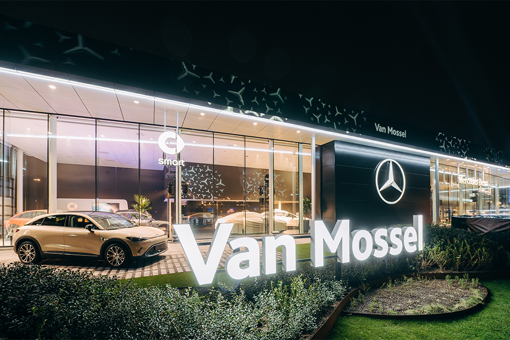 Prestigieus Mercedes-Benz label voor Van Mossel vestigingen in Knokke en Brugge